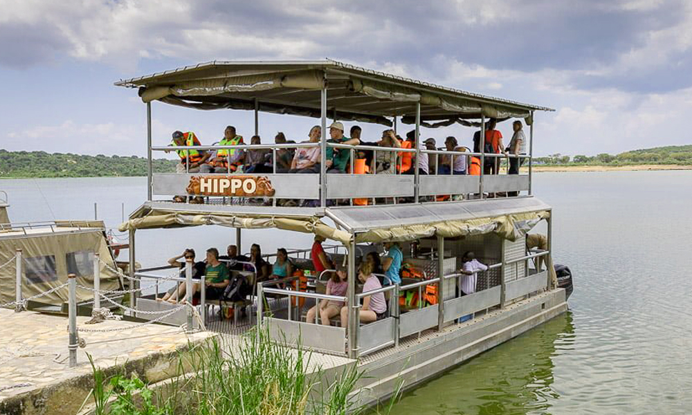 Boat Cruise along the Kazinga Channel in Queen Elizabeth National Park